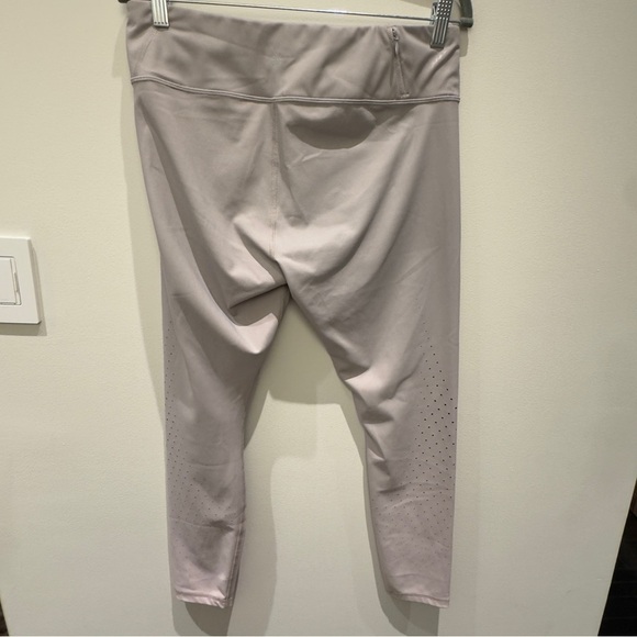 Athleta Gray light faded bottom Leggings with Elastic Waistband Faded - Picture 4 of 11